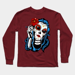 Sugar Skull FEMINIME Long Sleeve T-Shirt